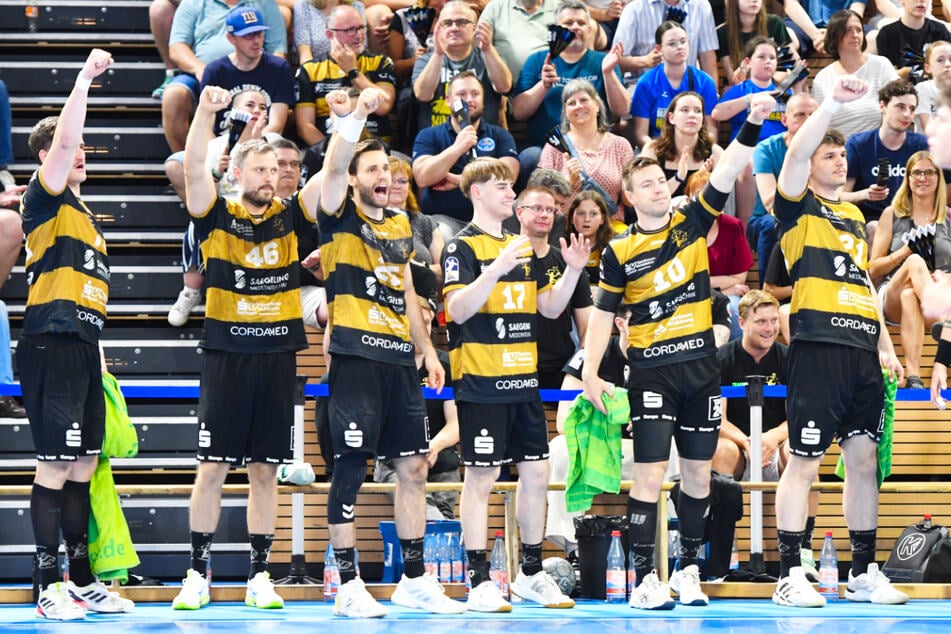 Um 18 Uhr beginnt am Samstag (6.6.) das Spiel des HCE in der BallsportARENA Dresden.