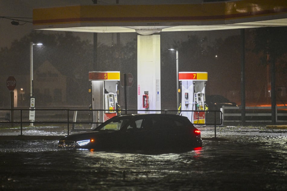 Land unter in Brandon.