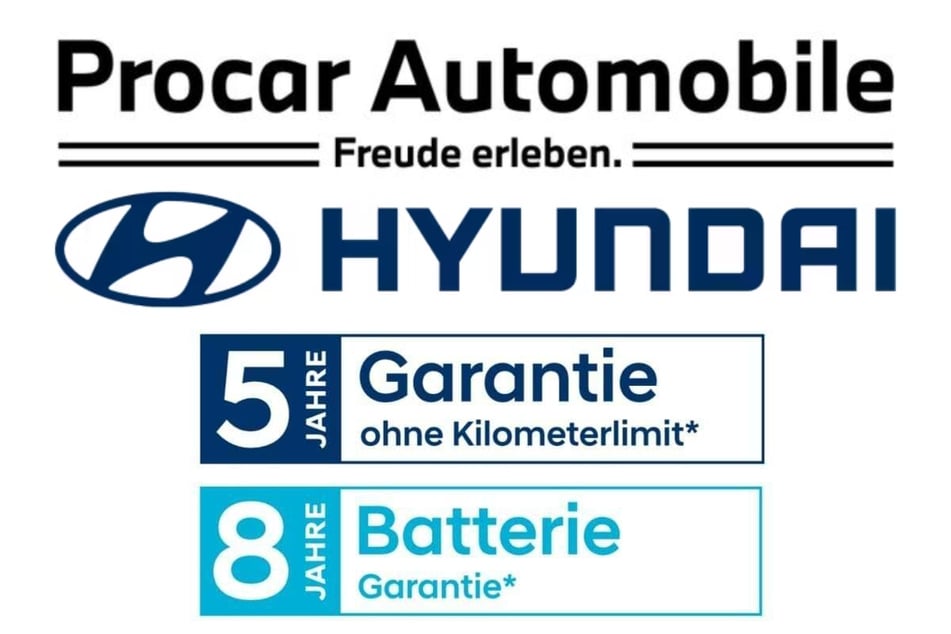 Sämtliche Informationen zum Umfang der Herstellergarantie finden Sie unter: http://www.hyundai.de/garantien.