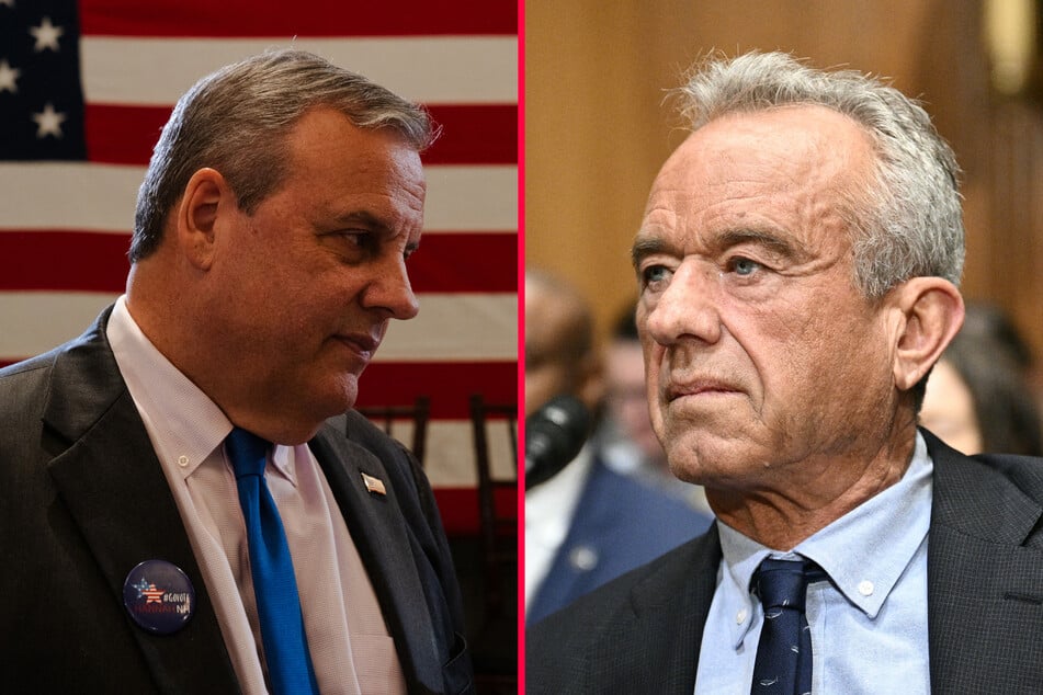 Former New Jersey Governor Chris Christie (l.) called Health and Human Services Secretary Robert F. Kennedy Jr. "a joke."