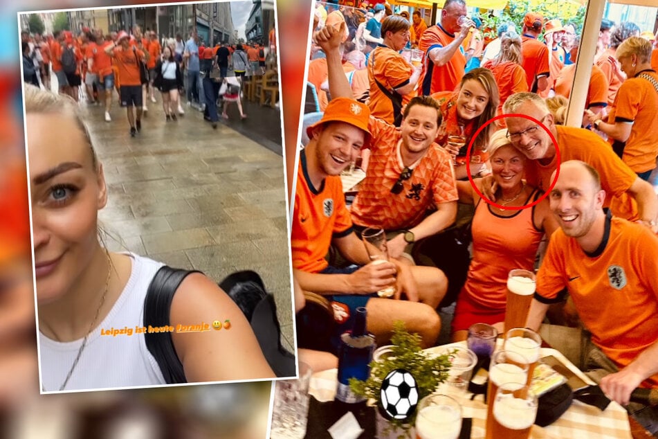 Leipzig: "Leipzig ist heute #oranje": So feierten Leipzigs Promis die Niederlande-Fans