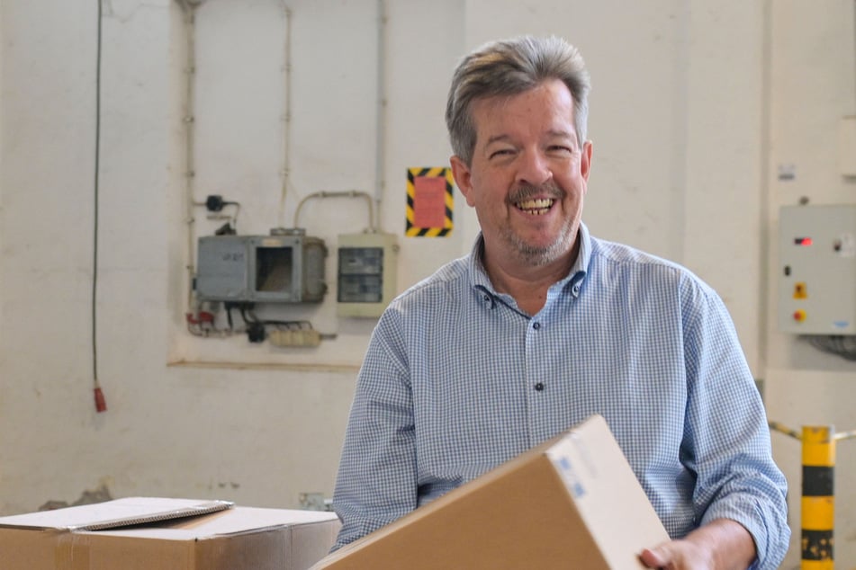 Stephan Trutschler ist im Ehrenamt Vorsitzender des Vereins Tafel Sachsen.