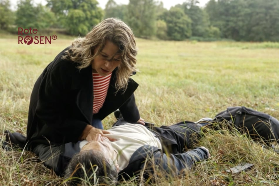 Rote Rosen: "Rote Rosen": Lou findet ihren bewusstlosen Bruder - Muss Richard sterben?