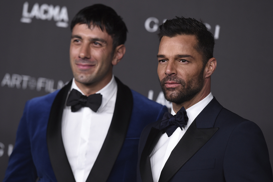 Ricky Martin (49, r.) mit seinem Ehemann Jwan Yosef (37).