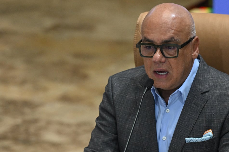 The head of the National Assembly in Caracas said Monday that Washington's expulsion of Venezuelan migrants to El Salvador to be imprisoned amounted to a "crime against humanity."