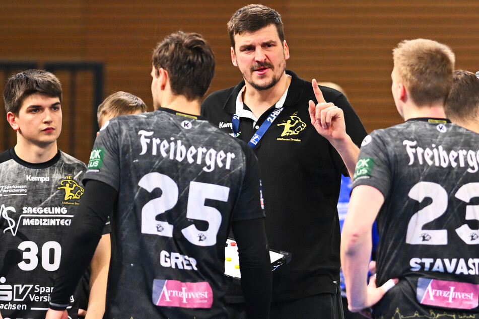 Der letzte Spieltag verlief für HCE-Coach Rico Göde und sein Team enttäuschend.