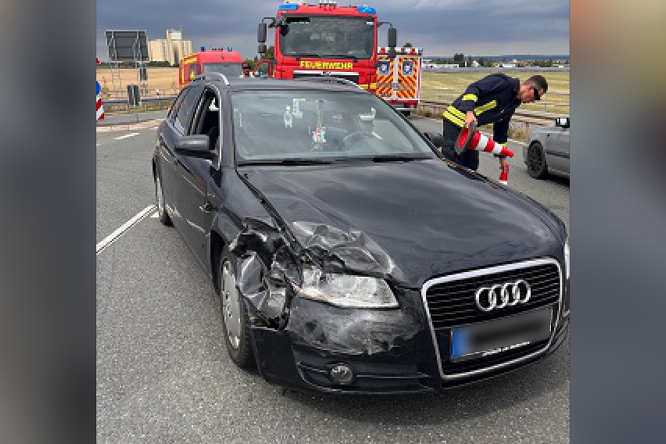 Auf der B79 nahe Harsleben ereignete sich am Freitag ein Verkehrsunfall.