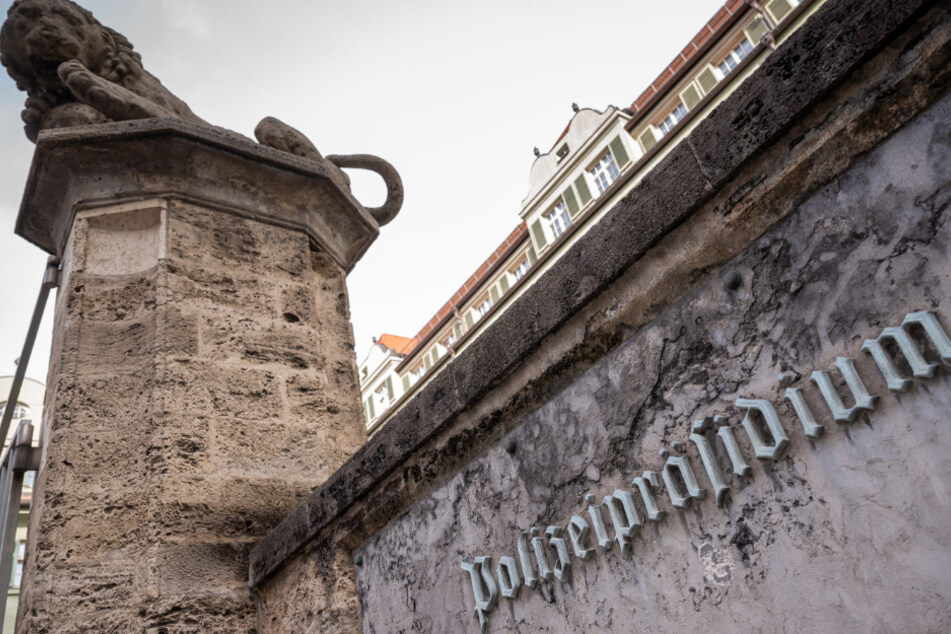 Das Polizeipräsidium in der Innenstadt von München.