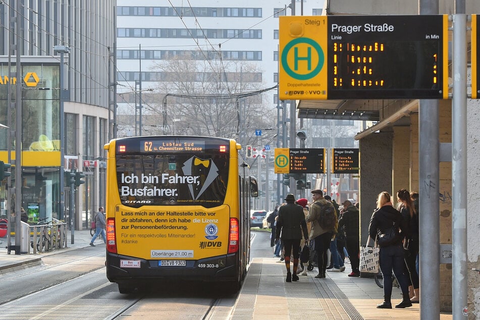 Wegen Bauarbeiten ist die Linie 62 ab Montag verkürzt unterwegs. (Archivbild)