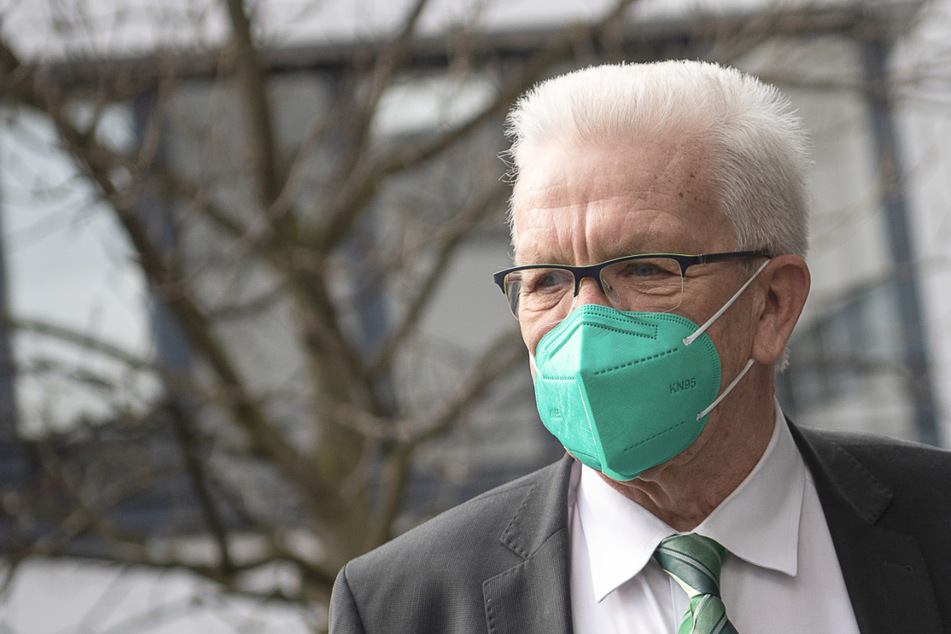 Baden-Württembergs Ministerpräsident Winfried Kretschmann (72, Grüne).