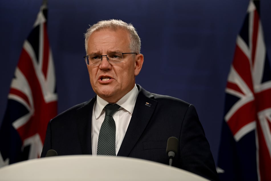Australiens Premierminister, Scott Morrison (53).