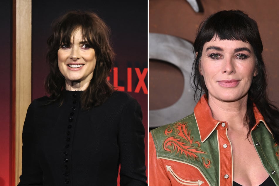 "Stranger Things"-Darstellerin Winona Ryder (54, l.) und "Game of Thrones"-Schauspielerin Lena Headey (52) werden in Wednesday 3 zu sehen sein.