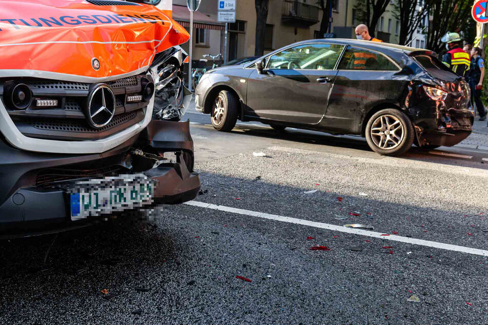 Der Zusammenstoß ereignete sich im Bereich der Dotzheimer Straße und Werderstraße.