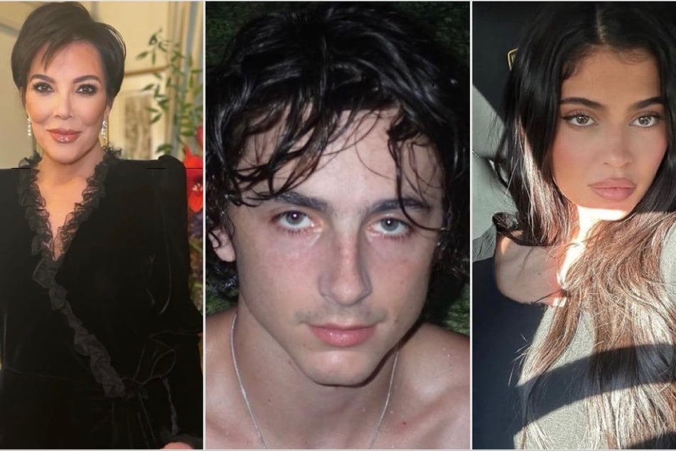 Kris Jenner (l.) could be causing some drama for Kylie Jenner's (r.) romance with Timothée Chalamet.