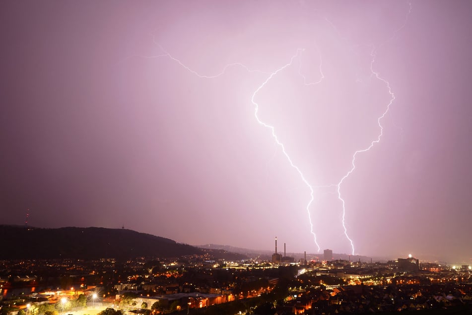 Schon bald zieht über Stuttgart ein Unwetter hinweg.