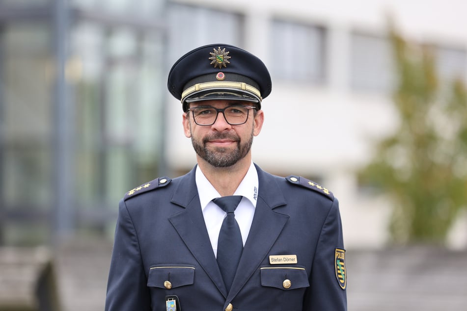 Stefan Dörner ist Rektor der Polizeifachschule in Schneeberg.