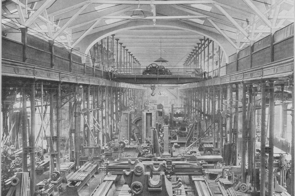 Vor über 160 Jahren wurde die Hartmannfabrik für die Maschinenproduktion erbaut.