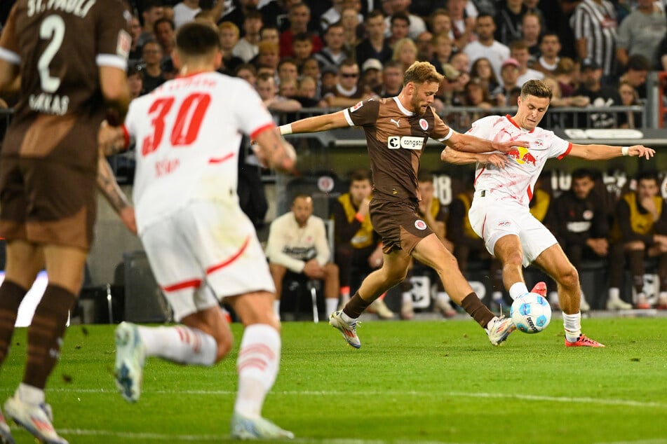 In der Bundesliga trafen RB Leipzig und der FC St. Pauli in dieser Saison schon aufeinander. Am Ende stand es 0:0.