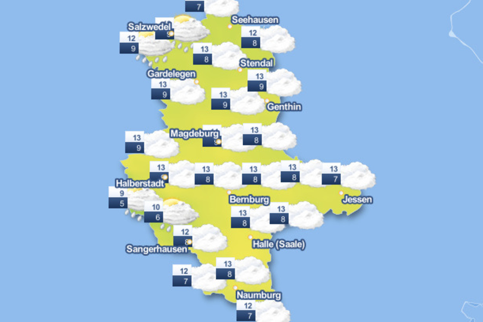Auch in tieferen Lagen weht den ganzen Tag über starker Wind.