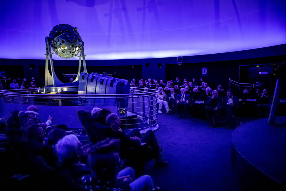 Das Planetarium in Bochum während einer Veranstaltung.