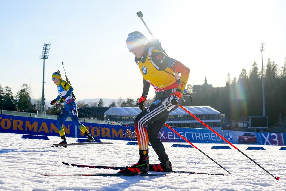 Franziska Preuß lief fast den gesamten Winter in Gelb und muss das Trikot ein Rennen vor Saisonende abgeben.