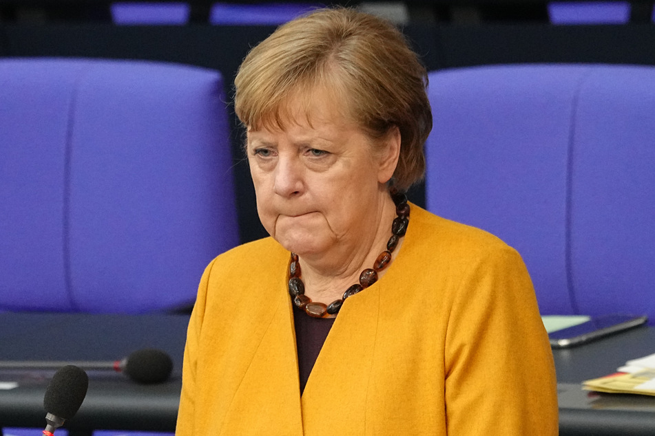Bundeskanzlerin Angela Merkel (66, CDU) hat heute wohl keinen guten Tag.