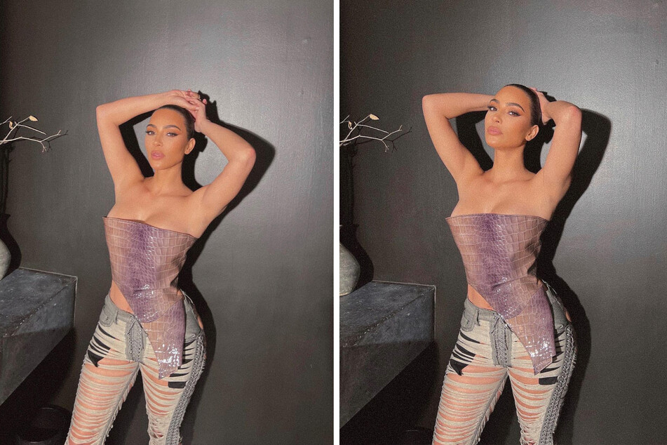 Mit diesen Fotos brachte Kim Kardashian (41) ihre Fans zum Schmunzeln.