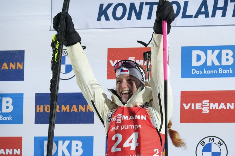 Zum Auftakt der Saison hatte die Tschechin noch den Sprint in Kontiolahti gewonnen.