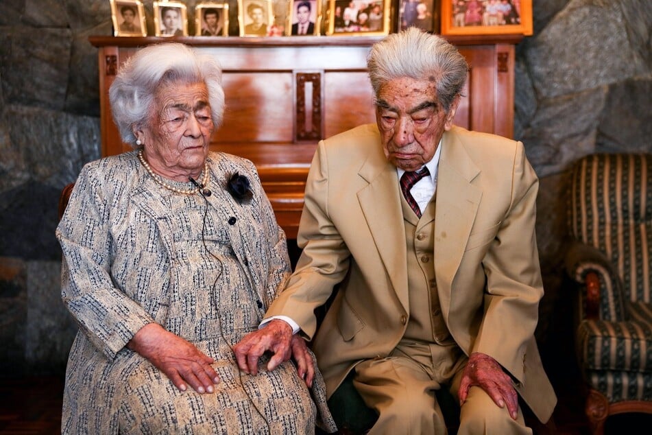 Julio César and Waldramina were married for nearly eight decades.