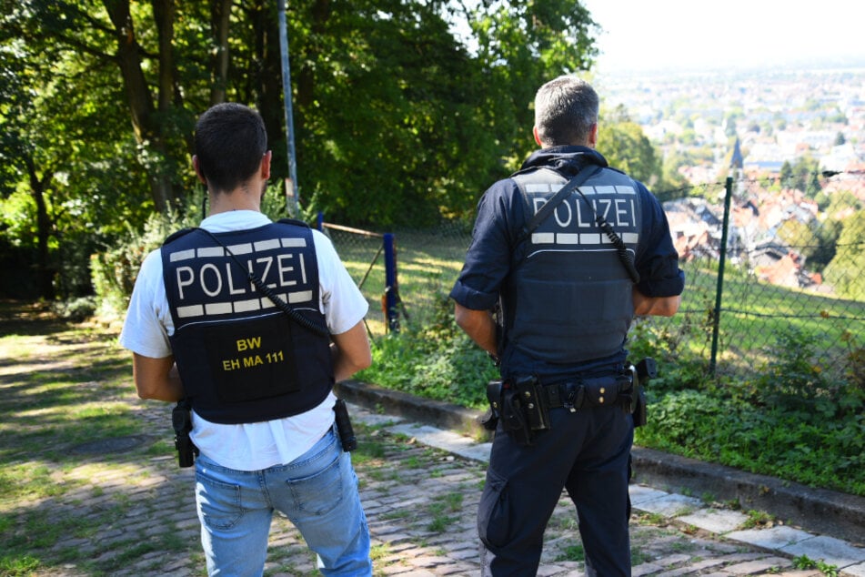 Die Polizei sucht im Großraum Heidelberg nach einem flüchtigen Mann.