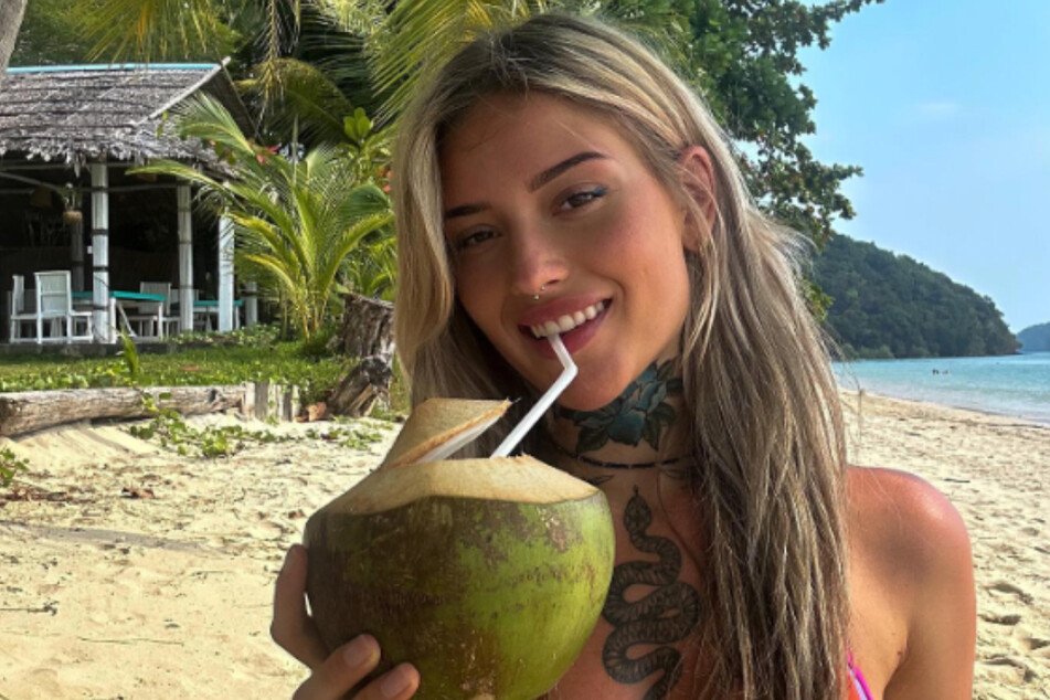 Jill Lange (22) befindet sich mit ihrem Freund Lars Maucher (26) im Liebesurlaub auf Thailand.