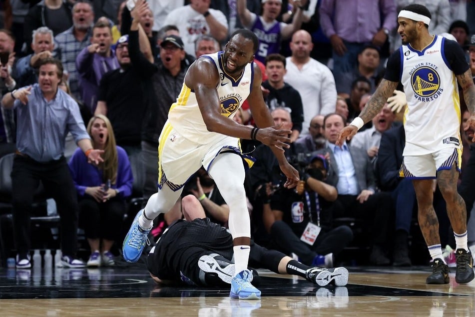 The drama started when Green allegedly stomped on Sabonis during Game 2 of the Warriors vs. Kings 2023 NBA Playoffs series.
