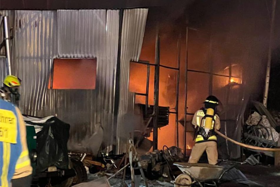 Mehrere Zehntausend Euro Schaden nach Lagerhallenbrand im Harz