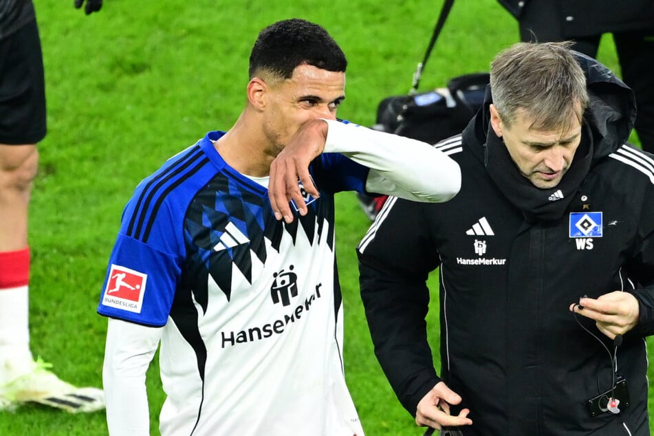 Robert Glatzel (31, l) traf, musste kurz danach aber verletzungsbedingt ausgewechselt werden.