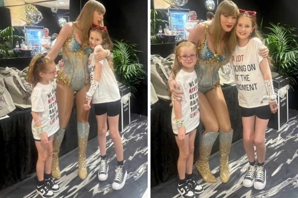 Taylor Swift meets two young fans injured in UK stabbing spree