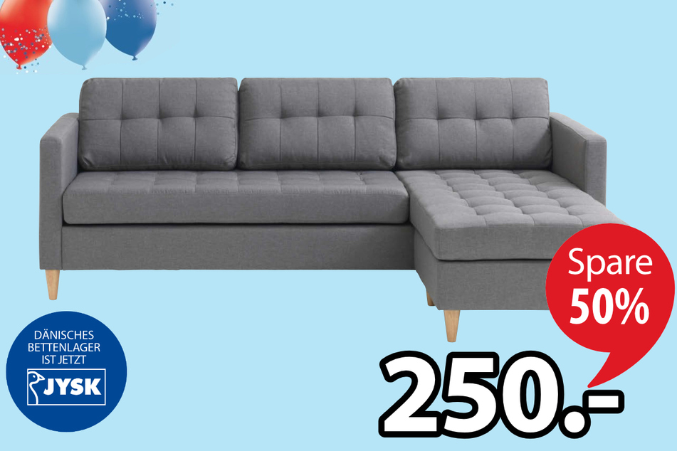 Lomborg-Sofa mit Chaiselongue