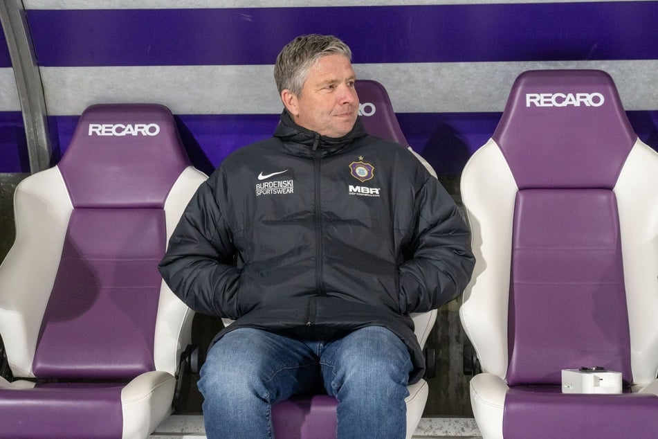 Aue-Sportchef Michael Tarnat (56) ist kein Freund von "Panikattacken".