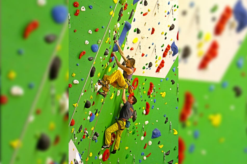 Klettern ist eine der mitgliederstärksten Sportarten in Dresden.