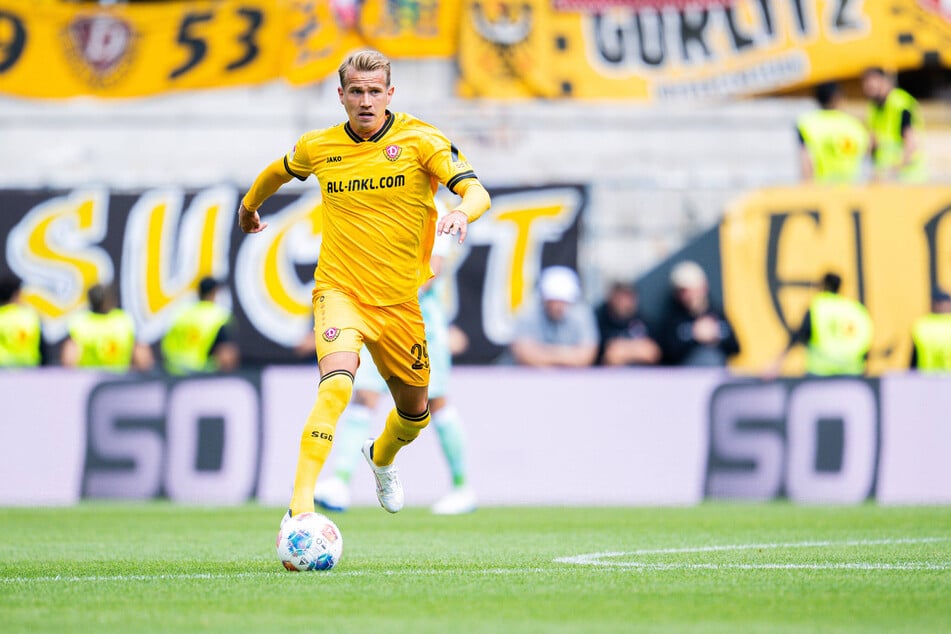 Lukas Boeder (28) in Aktion. Er fehlte nur zum Start in Fürth in der Anfangsformation. Der Innenverteidiger wird auch gegen Hannover beginnen.