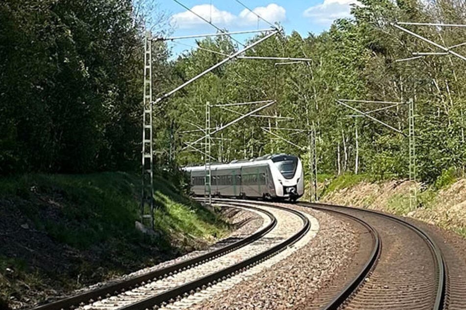 Die Fahrgäste der Regionalbahn RB30 (hätte 14.57 Uhr in Dresden ankommen sollen), konnten den stehengebliebenen Zug erst gegen 17 Uhr verlassen.