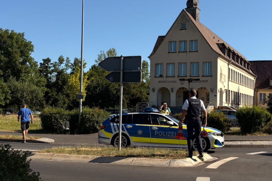 Die Polizei sperrte den Bereich ab.