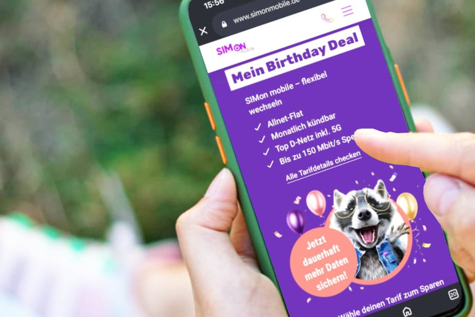 Dieser Waschbär weiß: Hier gibt's 70 GB Daten jetzt für nur 9,99 Euro pro Monat