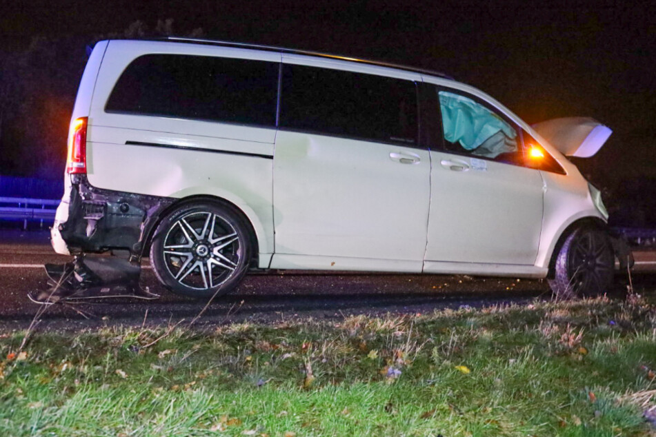 Unfall A4: Taxi-Unfall auf A4 in Sachsen: Autobahn kurzzeitig gesperrt