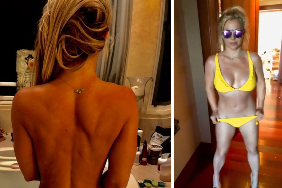Britney Spears: Plötzlich nackt: Britney Spears entblößt sich mit Badezimmer-Foto