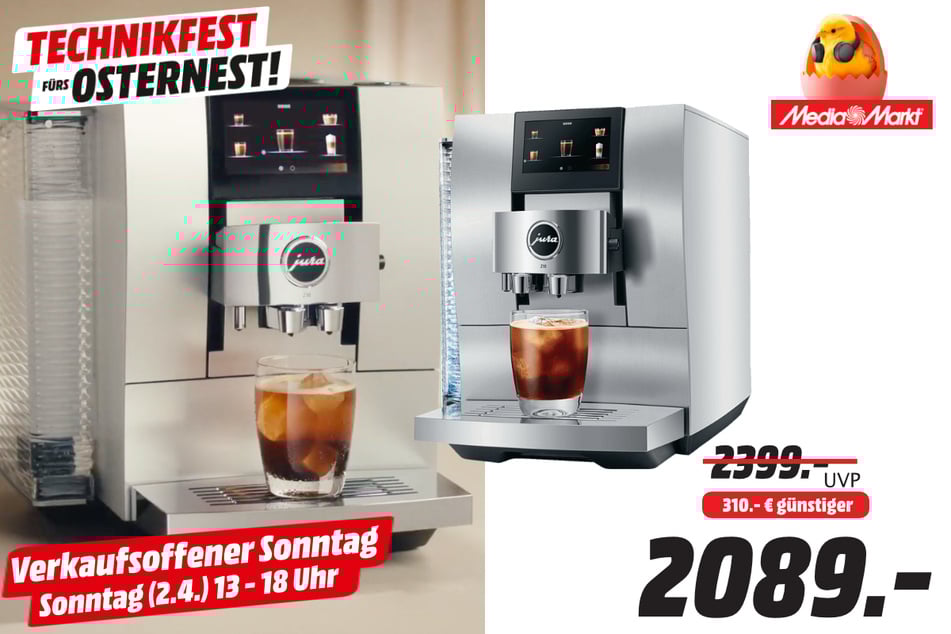 Jura-Kaffeevollautmat Z10 (EA) für 2.089 Euro.