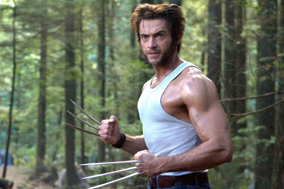 Hugh Jackman als Superheld Wolverine.