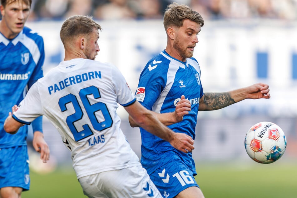 Innenverteidiger Mathisen (r.) wechselte vor zwei Jahren nach Magdeburg.