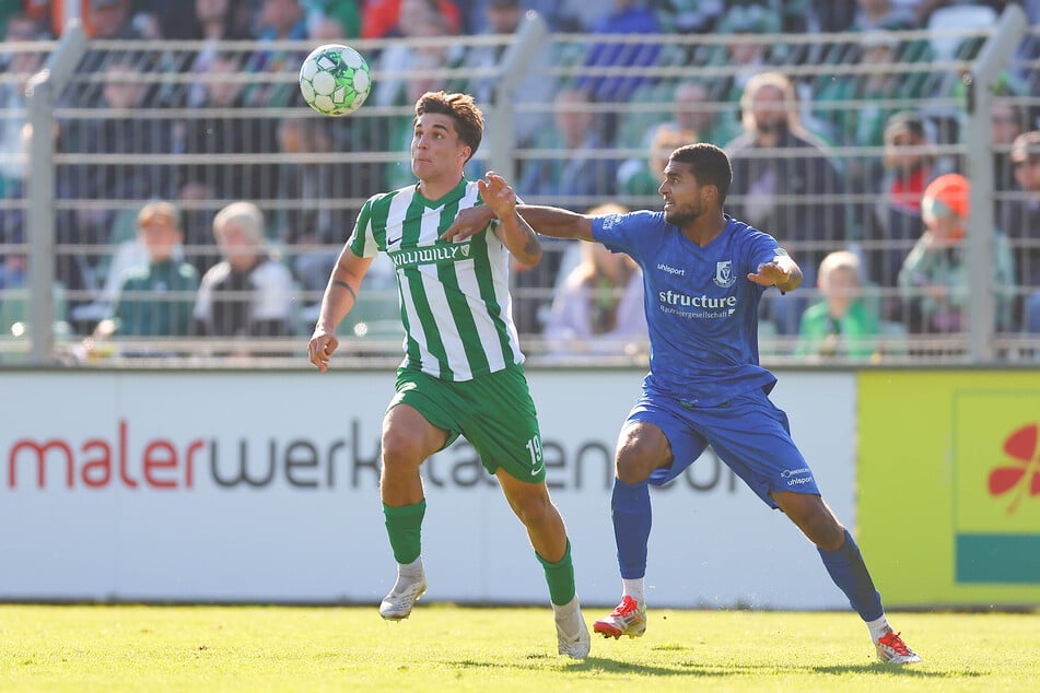 Zwei Tore und eine Vorlage stehen bislang auf Hoffmanns (l.) Konto in dieser Saison. Am Sonntag möchte er die Statistik weiter ausbauen.