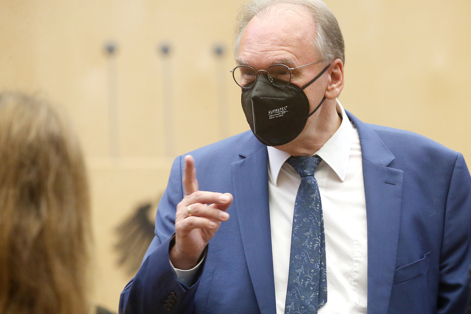 Reiner Haseloff (CDU), Bundesratspräsident und Ministerpräsident von Sachsen-Anhalt.