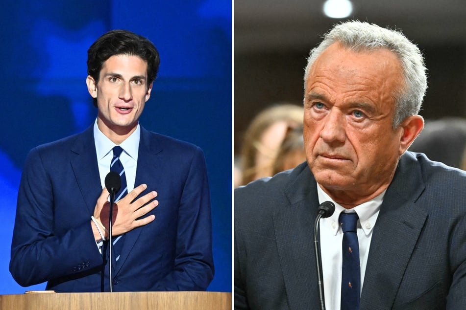 Jack Schlossberg (l.) recently deleted his social media after facing backlash for mocking his cousin Robert F. Kennedy Jr. (r.)